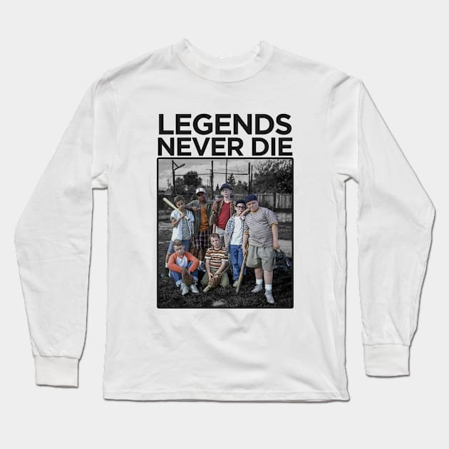 LEGENDS NEVER DIE Long Sleeve T-Shirt by CrazyRich Bimasakti1'no11